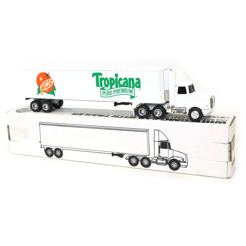 1/64 White/GMC Truck with Tropicana Logos by ERTL