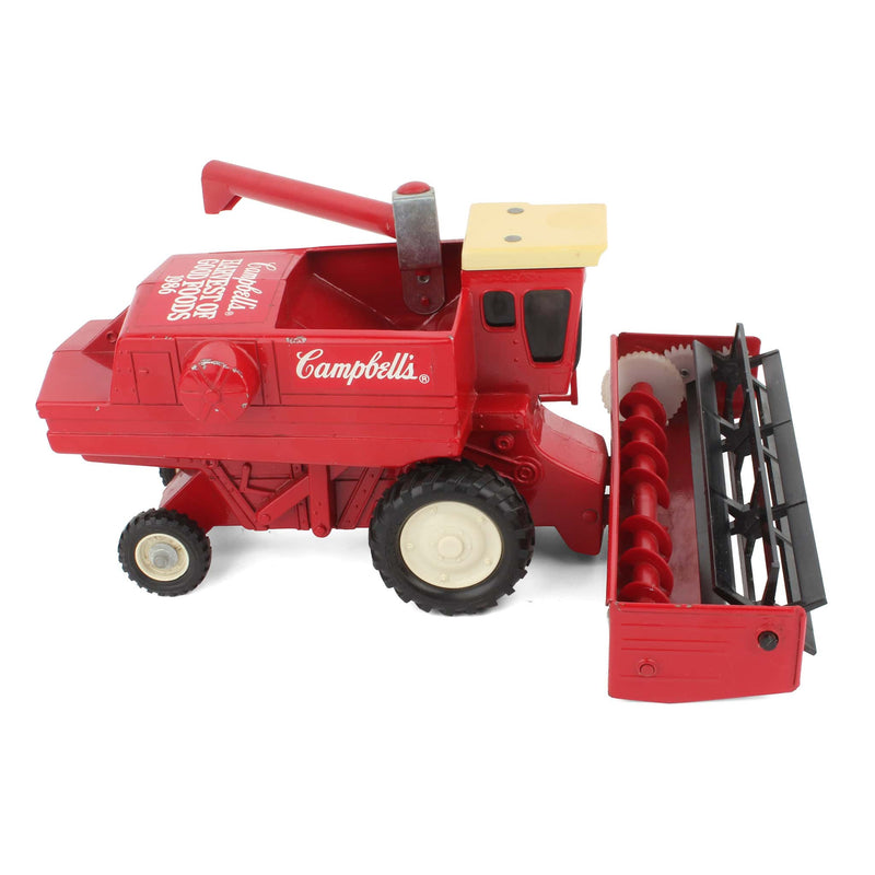 Campbell's 1986 Harvest of Good Foods Red Combine with Grain Header by ERTL