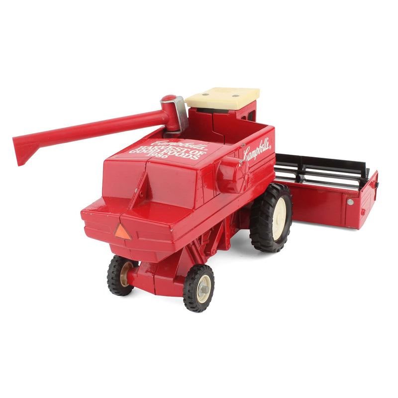 Campbell's 1986 Harvest of Good Foods Red Combine with Grain Header by ERTL