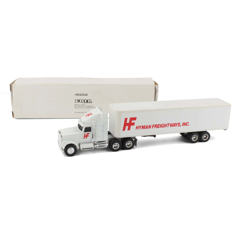 1/64 International Navistar Semi Truck with Cab & Hyman Freightways Inc Trailer