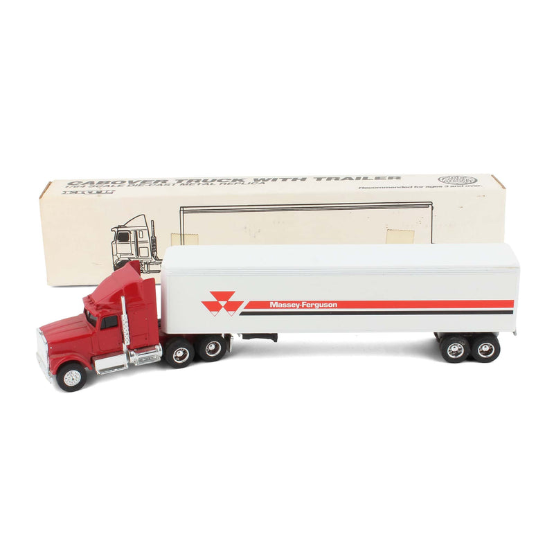 1/64 International Navistar Semi Truck & Trailer with Massey Ferguson Deco by ERTL