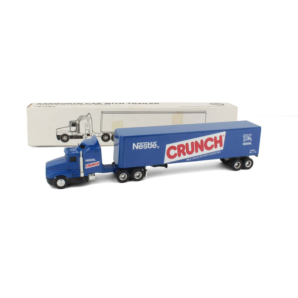 1/64 1/64 Kenworth T600A Semi Truck and Box Trailer, Nestle Crunch