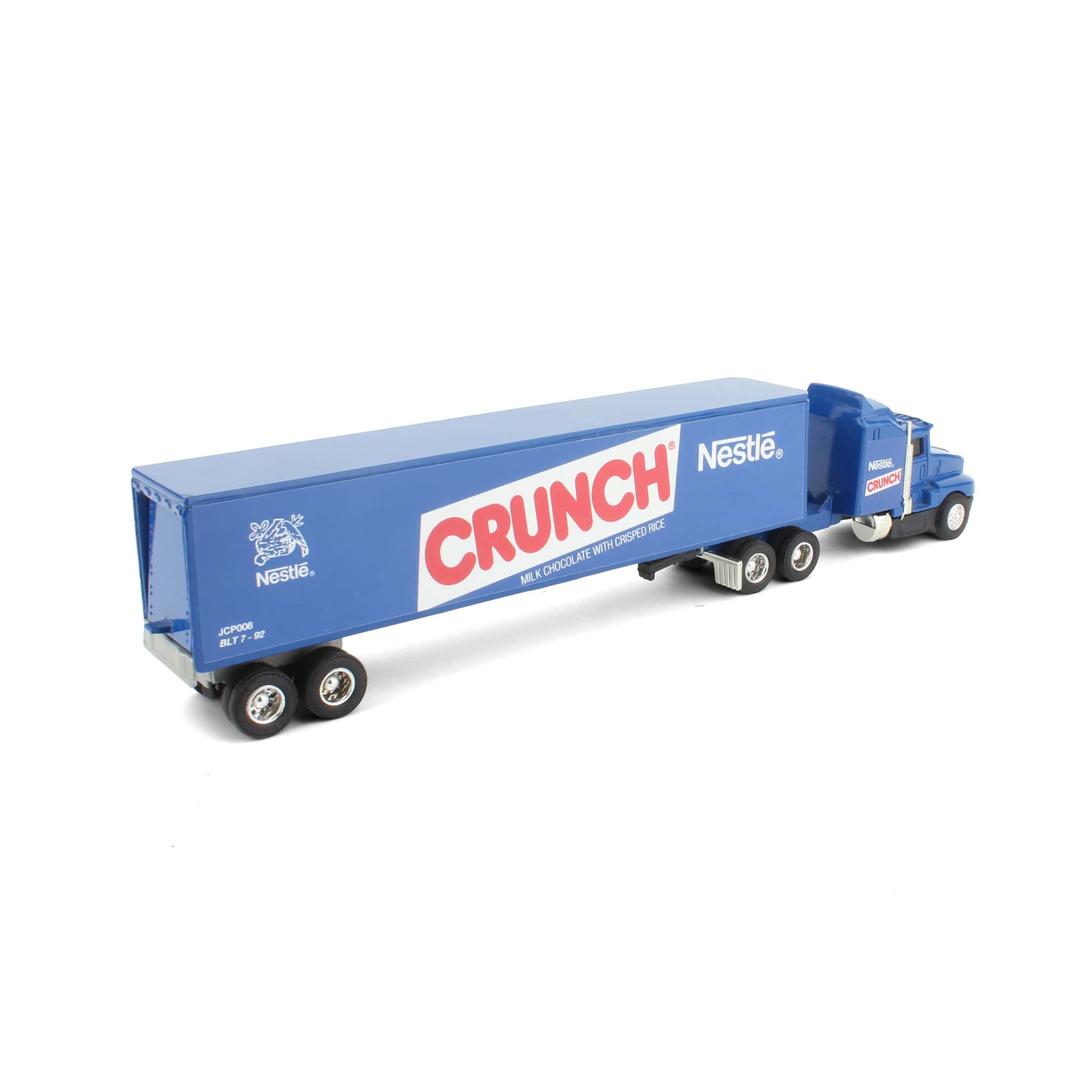 1/64 1/64 Kenworth T600A Semi Truck and Box Trailer, Nestle Crunch