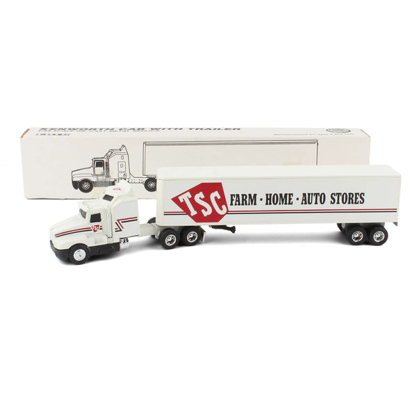 1/64 Kenworth T600A Semi Truck with Box Trailer, Tractor Supply