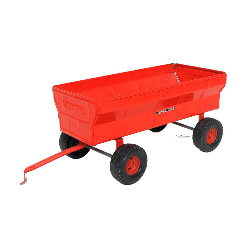 (B&D) 1/16 Orange Allis-Chalmers Steel Flarebox Wagon by ERTL - No Box