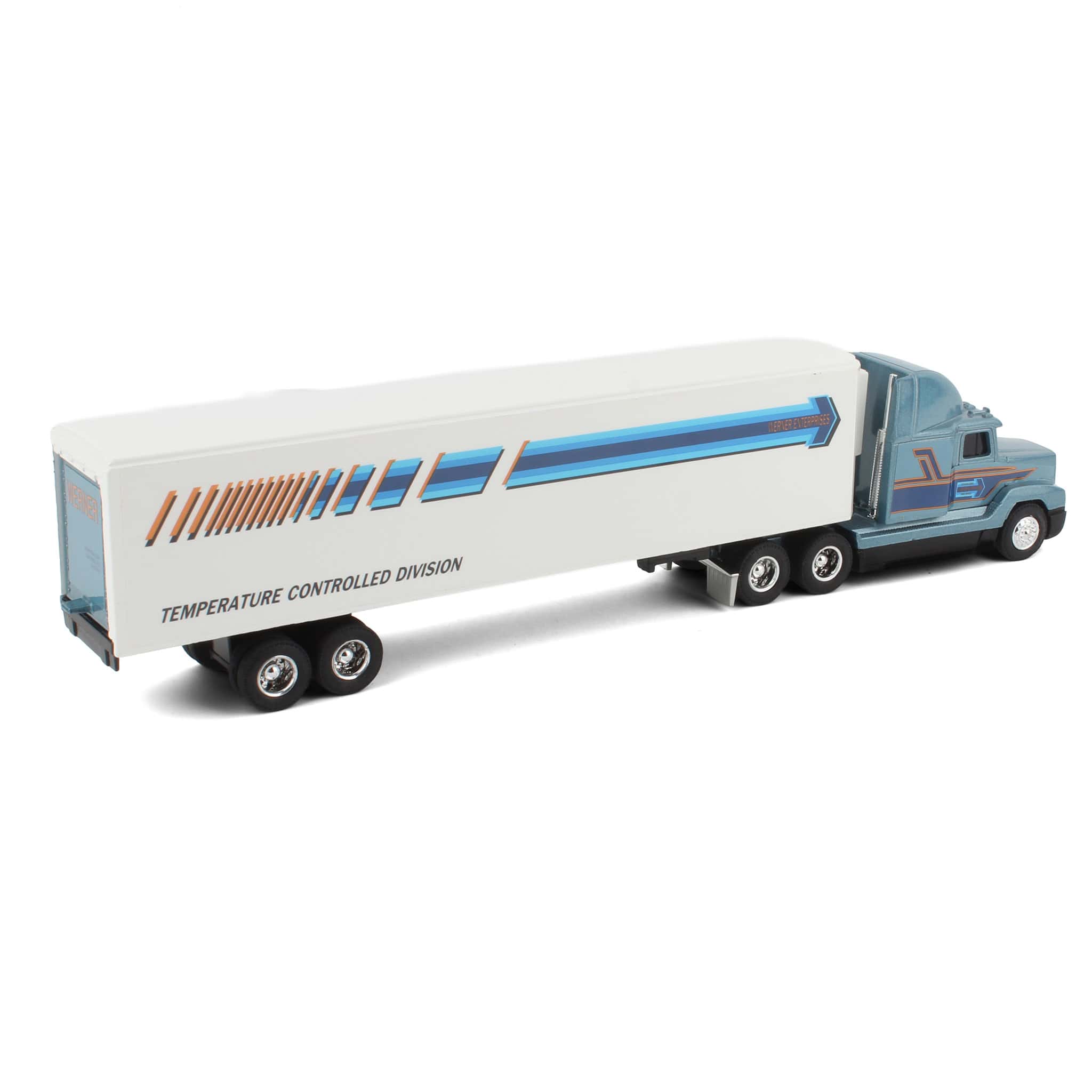 1/64 Freightliner 120 Conventional Semi Truck with Werner