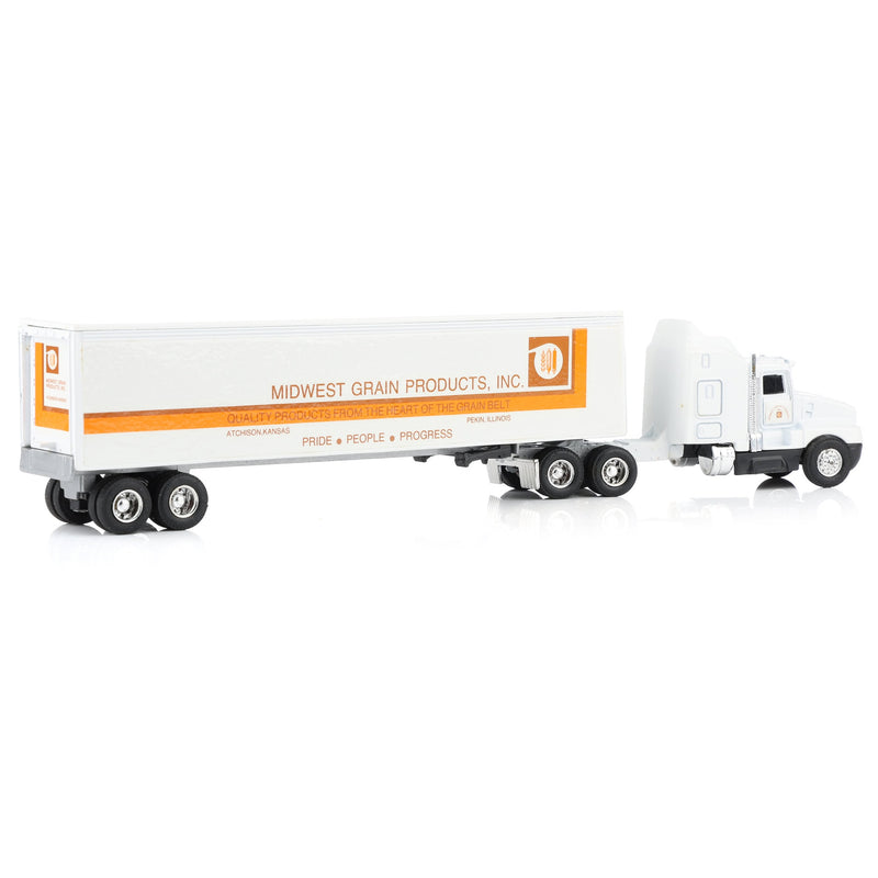 1/64 Kenworth T600A Semi Truck with Box Trailer, Midwest Grain Products Inc