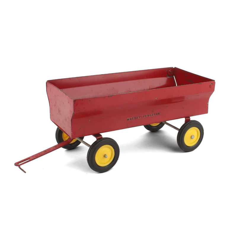 (B&D) 1/16 Old Massey Ferguson Flare Barge Wagon by ERTL - Damaged Item, LOOSE