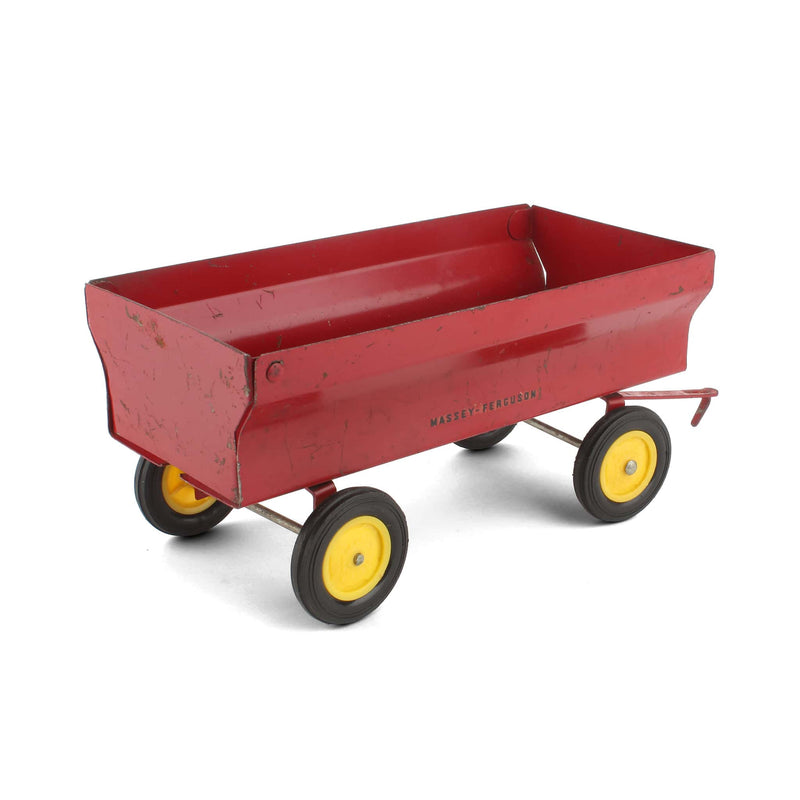 (B&D) 1/16 Old Massey Ferguson Flare Barge Wagon by ERTL - Damaged Item, LOOSE