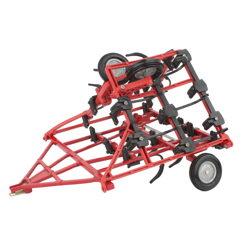 (B&D) 1/16 Red Minimum Tillage Plow with Folding Wings by ERTL - Damaged Item, LOOSE
