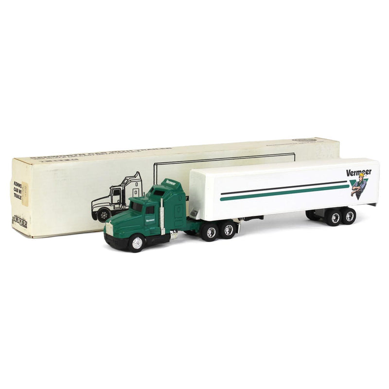 1/64 Kenworth T600A Semi with Vermeer Logo Box Trailer by ERTL