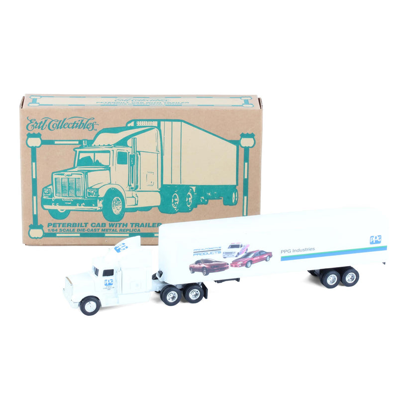 1/64 1995 PPG Automotive Industries Peterbilt 337 A/E Semi Truck & Trailer by ERTL