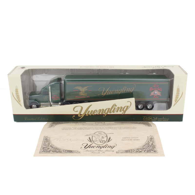 1/64 International Semi Truck with Yuengling Lord Chesterfield Ale Box Trailer by ERTL, Signature Series
