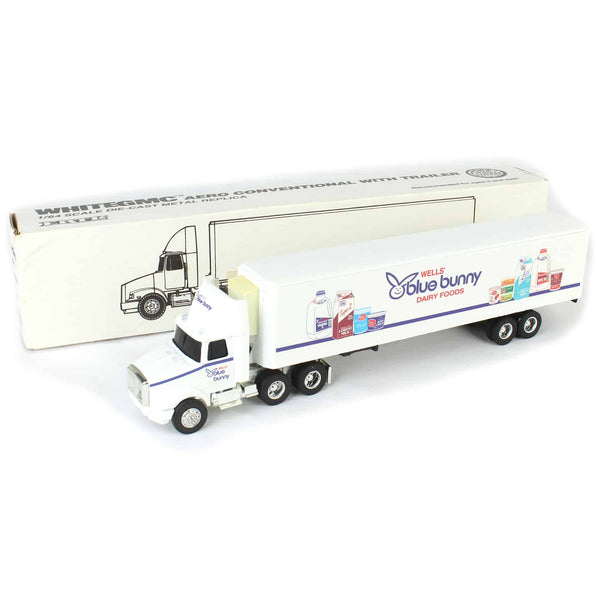 WHITEGMC cab with drop-bed trailerミニカー ERTWELLS_grande.jpg?v=1749664827