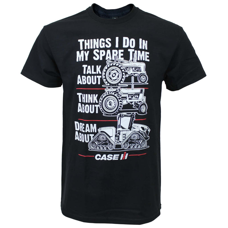 Adult Case IH Things I Do in My Spare Time Short Sleeve Shirt