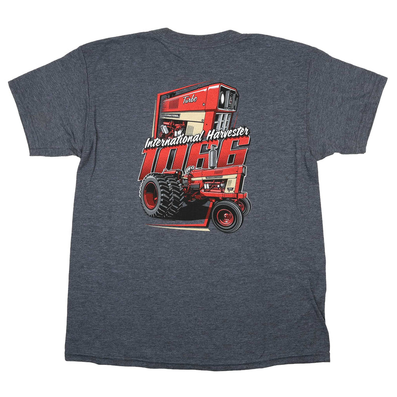 Youth International Harvester IH 1066 Charcoal Short Sleeve T-Shirt