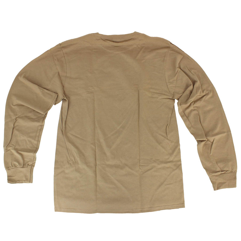 Oliver Oval Logo Tan Long Sleeve Shirt