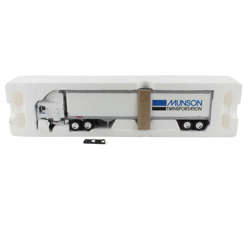 (B&D) 1/53 Freightliner COE Semi with Munson Transportation Box Trailer by Tonkin Inc., Truck Classics Collector Series - Damaged Item