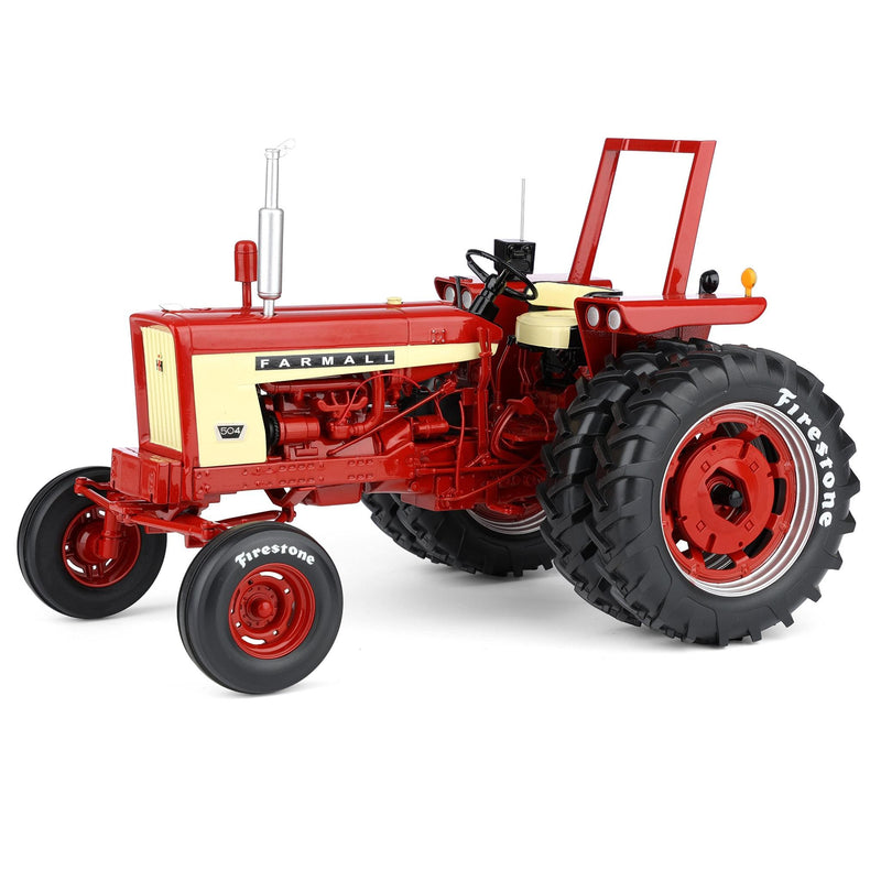 1/16 Farmall 504 Tractor with Firestone Tires & ROPS by SpecCast, 2nd in Outback Toys Exclusive 20th Century Series