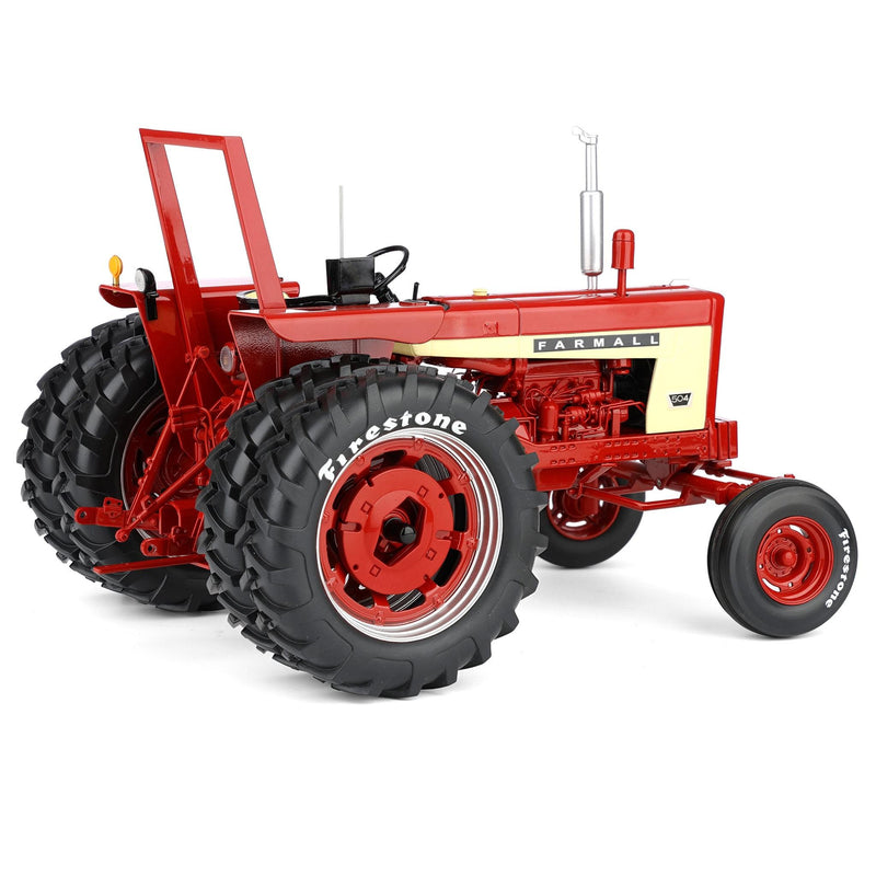 1/16 Farmall 504 Tractor with Firestone Tires & ROPS by SpecCast, 2nd in Outback Toys Exclusive 20th Century Series