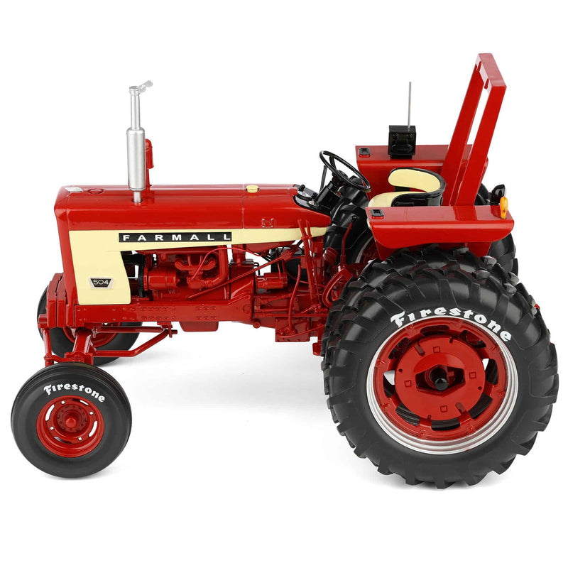 1/16 Farmall 504 Tractor with Firestone Tires & ROPS by SpecCast, 2nd in Outback Toys Exclusive 20th Century Series