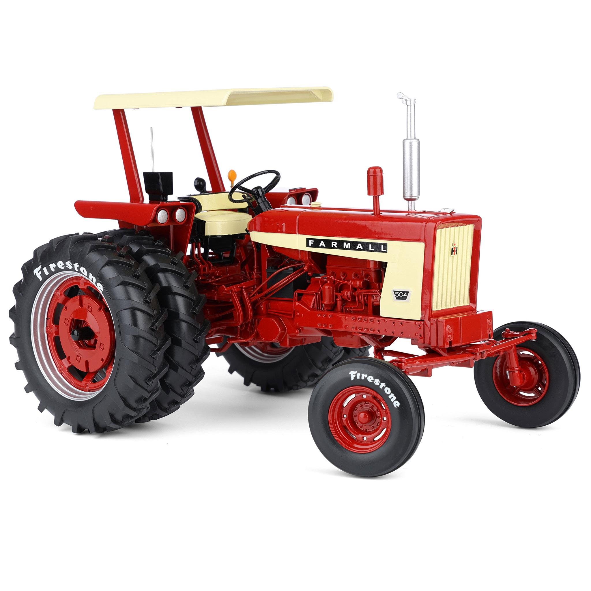 1/16 Farmall 504 Tractor with Firestone Tires & Canopy by SpecCast, 2n ...