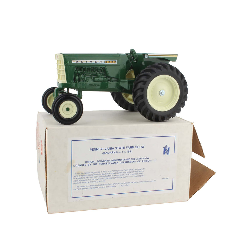 1/16 Oliver 1755 Wide Front with Fenders, 1st in Series 1991 PA Farm Show Tractor, Only 200 Made