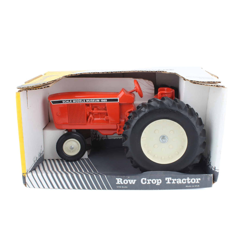 1/16 Orange Row Crop Tractor, 1989 Scale Models Museum by Scale Models