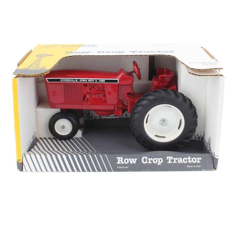 1/16 Red Row Crop Tractor Made in the USA by Scale Models