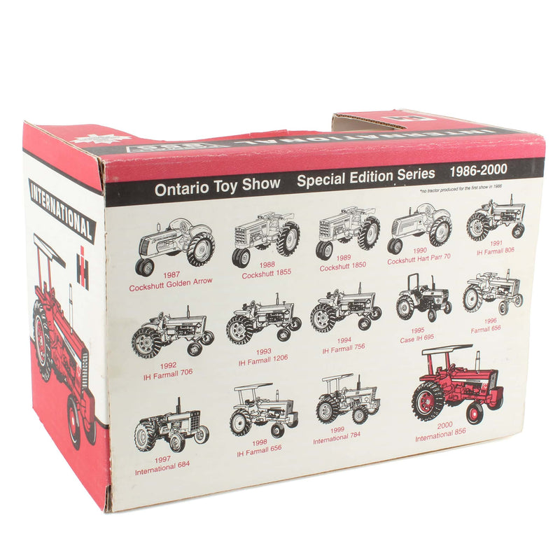 1/16 IH Farmall 856 Tractor with Wide Front & Canopy by Scale Models, 2000 Ontario Toy Show