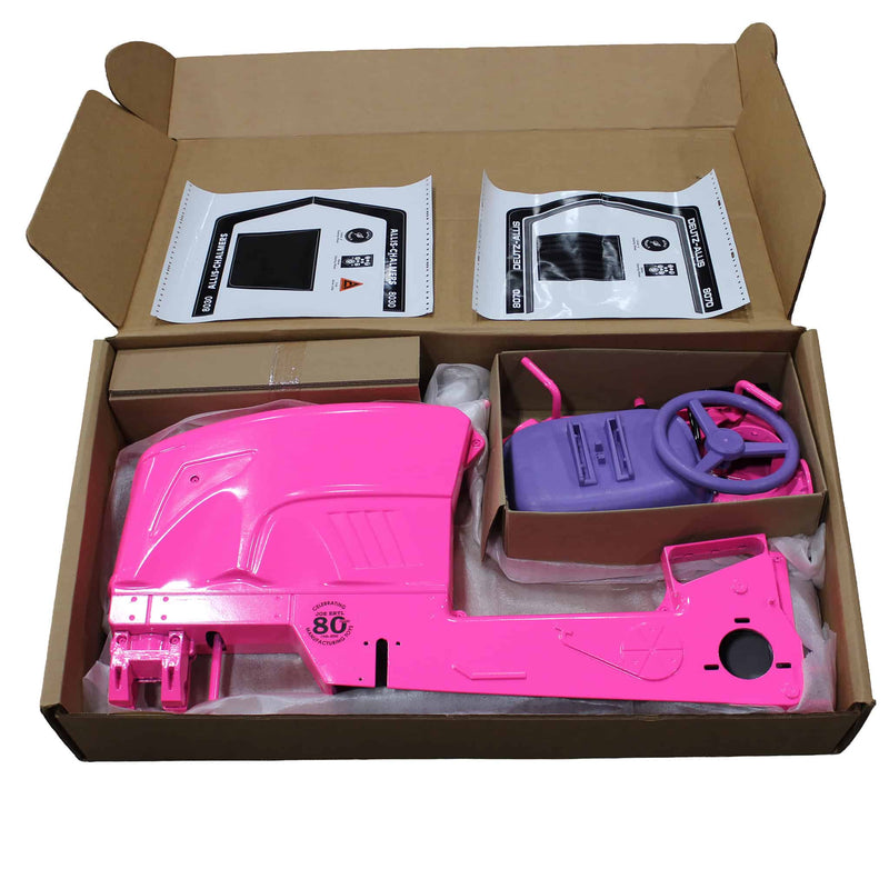 Allis Chalmers 8030 Pink Wide Front Pedal Tractor by Scale Models