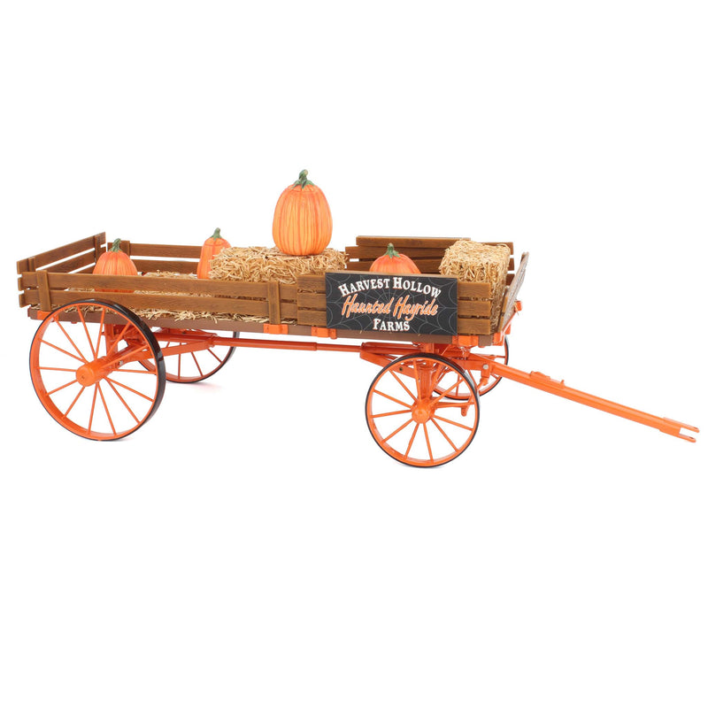 1/12 Franklin Mint Halloween Farmall H Tractor & Hay Wagon Harvest Hollow Farms - LOOSE