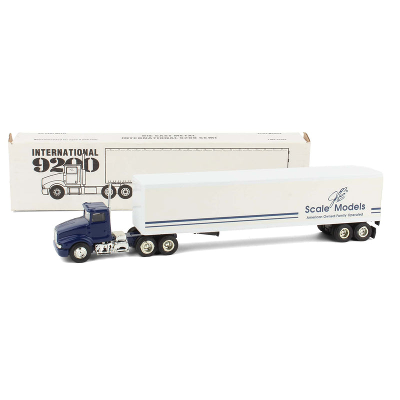 1/64 International 9200 Semi with Scale Models Box Trailer by Scale Models