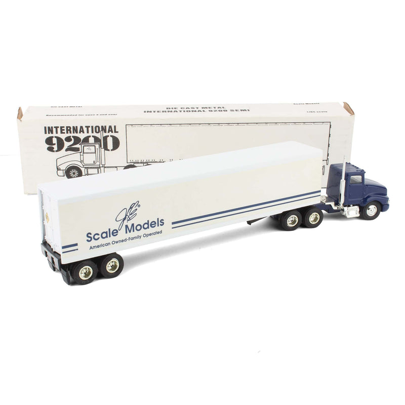 1/64 International 9200 Semi with Scale Models Box Trailer by Scale Models