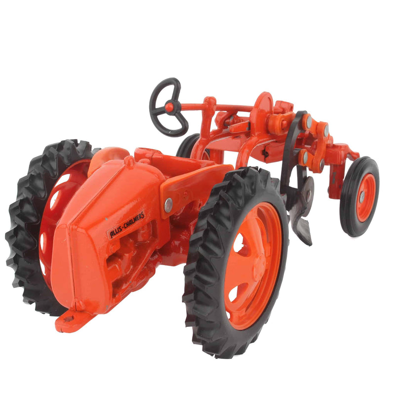 (B&D) 1/16 Allis Chalmers G Tractor with Plow by Scale Models - Damaged Item, LOOSE