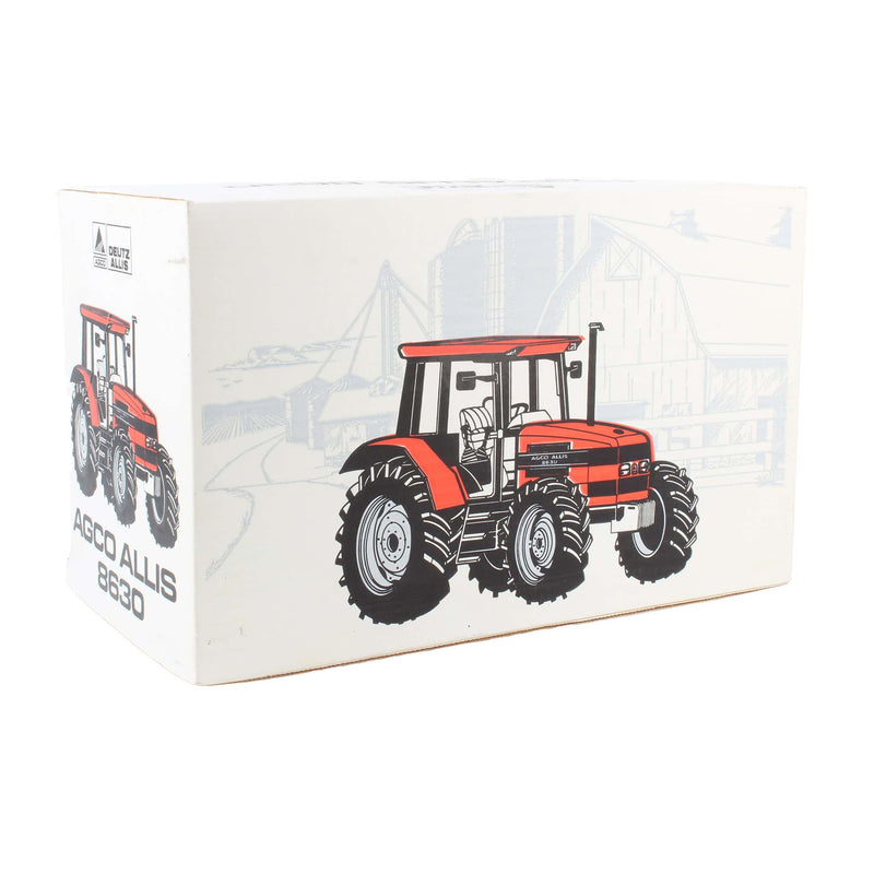 1/16 AGCO Allis 8630 Tractor with MFD & Cab, 1992 Collector Edition, Made in the USA by Scale Models