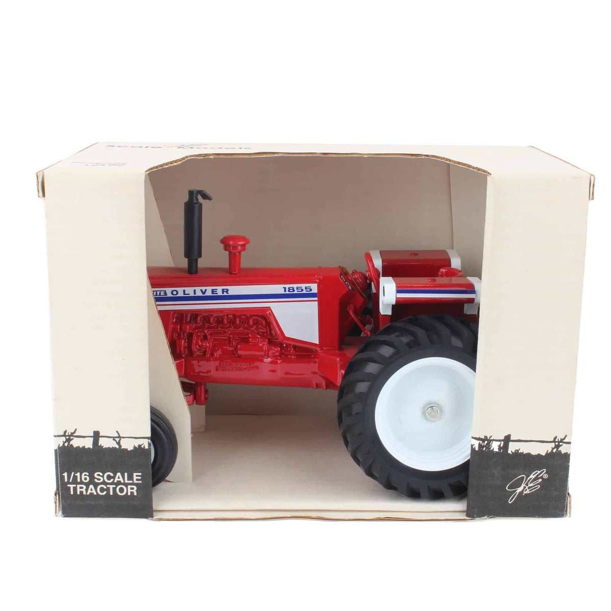 1/16 Oliver 1855 Tractor with Wide Front, Red Edition, Made in the