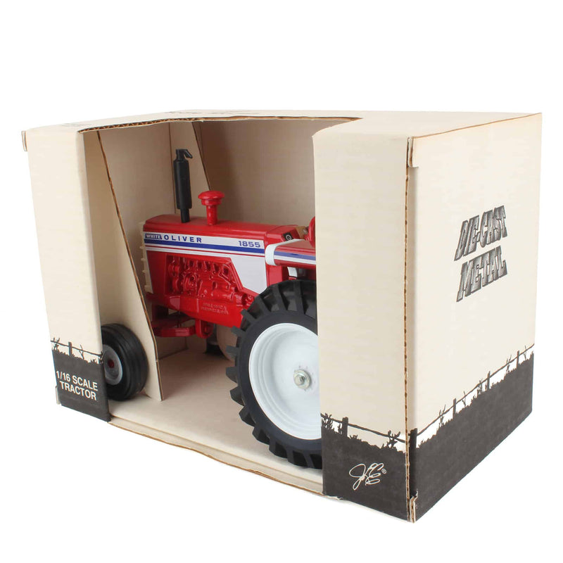 1/16 Oliver 1855 Tractor with Wide Front, Red Edition, Made in the USA by Scale Models