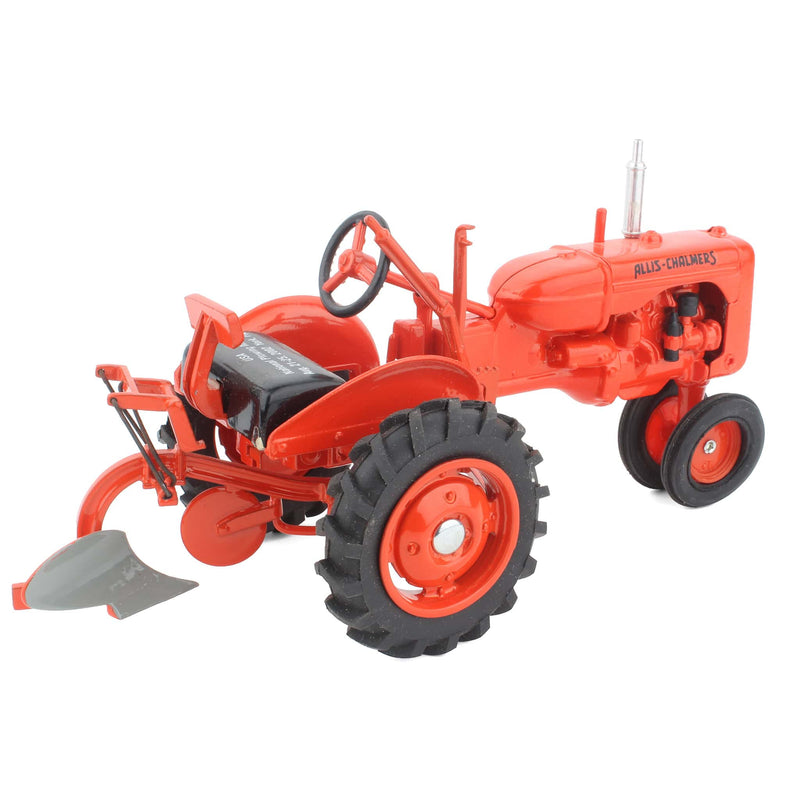 (B&D) 1/16 Allis Chalmers "C" Tractor with Plow by Scale Models, 2002 National Plowing Match - Damaged Item, No Box