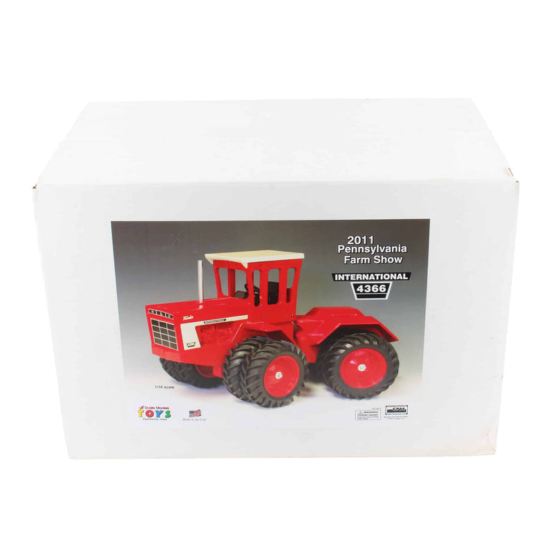 1/16 International 4366 Turbo 4WD Tractor with Red Cab by Scale Models, 2011 PA Farm Show Limited Edition