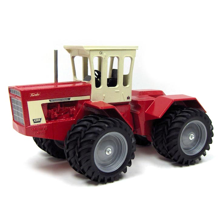 1/16 International Harvester 4366 Tractor with WHITE Cab, 4-Wheel Drive, and Duals by Scale Models, 2011 PA Farm Show Tractor