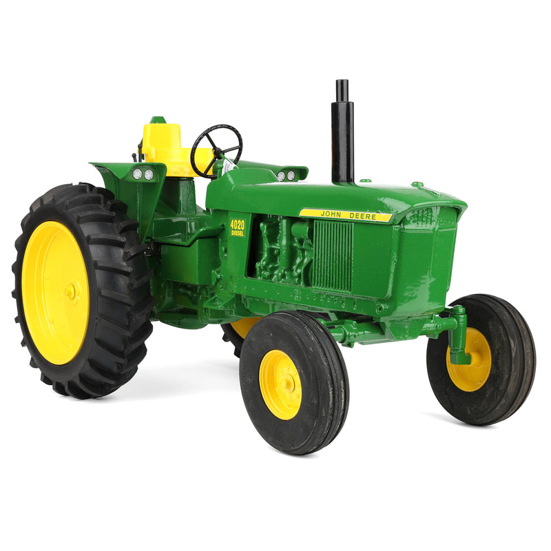 1/8 John Deere 4020 Wide with single rear wheels and 3pt Hitch, Made in the USA