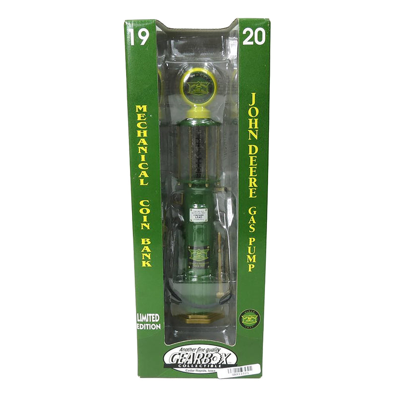 John Deere 1920 Mechanical Gas Pump Bank by Gearbox Toys and Collectibles, Limited Edition