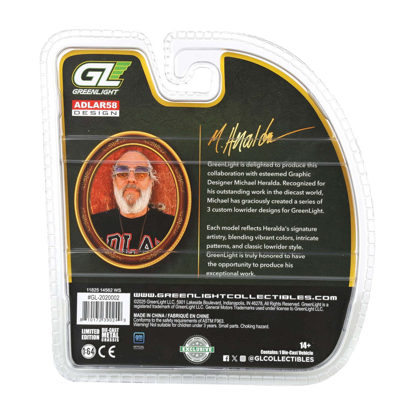 1/64 1970 Chevrolet Monte Carlo Lowrider, Michael Heralda Special Edition, Hobby Exclusive