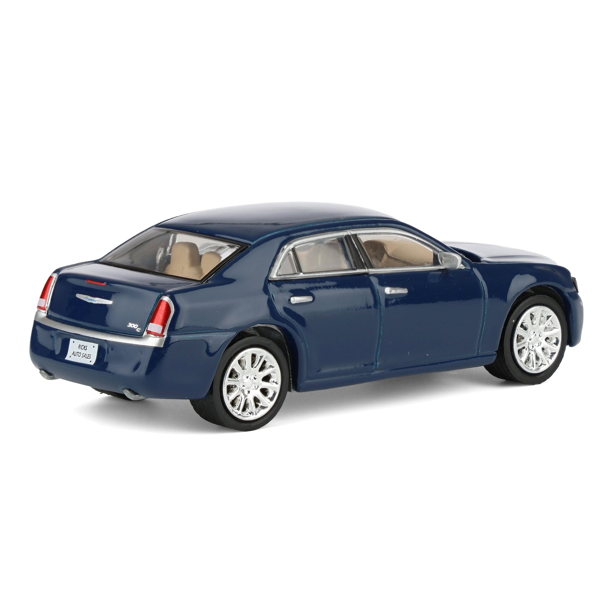 1/64 2013 Chrysler 300C, Blue, Rick's Auto Sales, LP Diecast