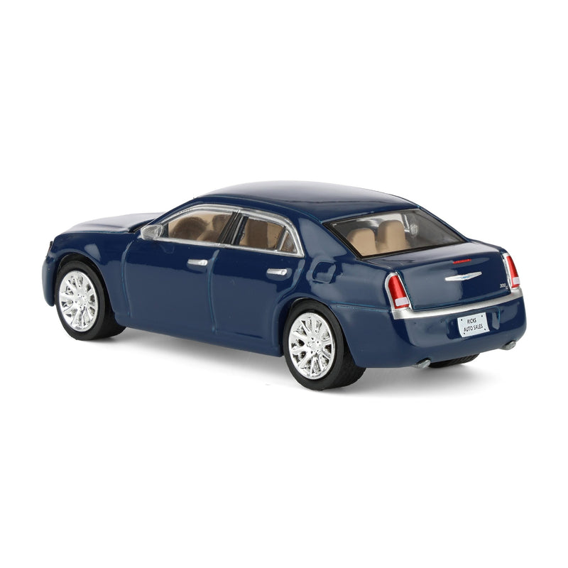 1/64 2013 Chrysler 300C, Blue, Rick's Auto Sales, LP Diecast Exclusive