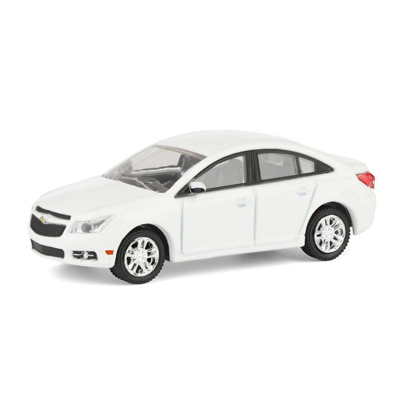 1/64 2013 Chevy Cruze, White, Rick's Auto Sales, LP Diecast Exclusive