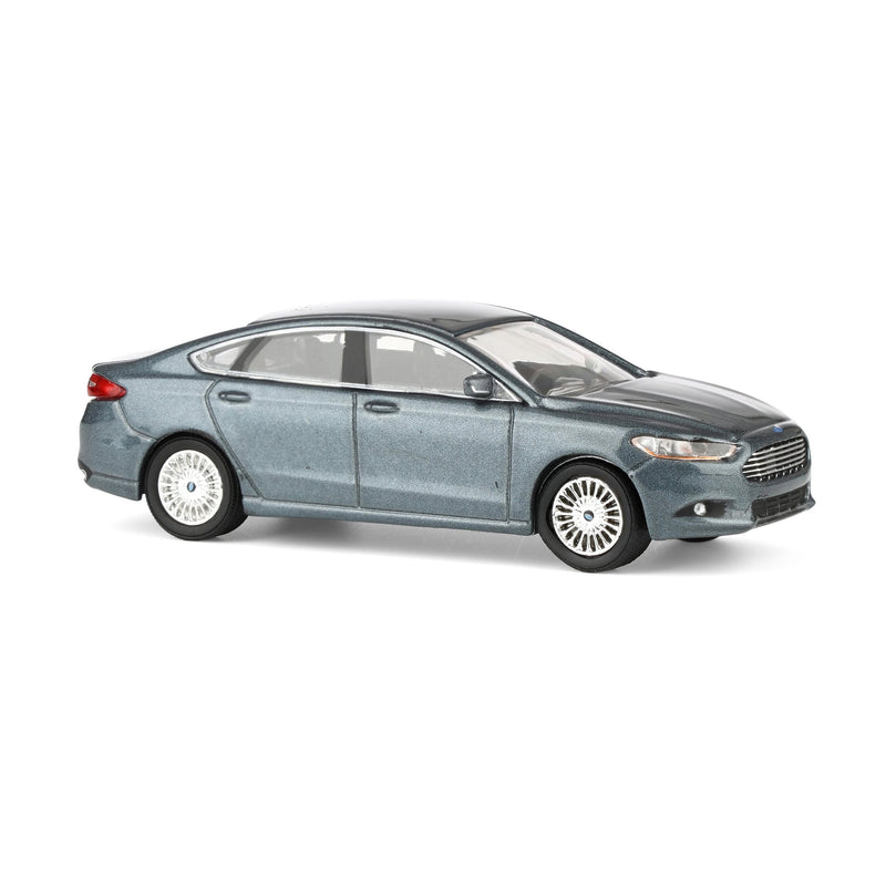 1/64 2013 Ford Fusion SE, Gray, Rick's Auto Sales, LP Diecast Exclusive
