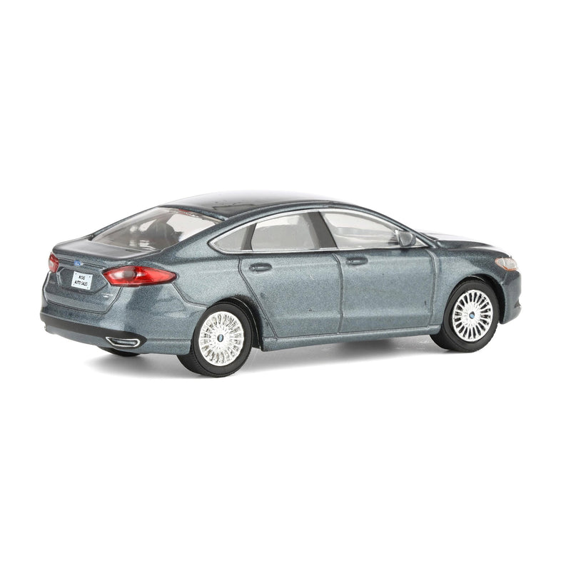 1/64 2013 Ford Fusion SE, Gray, Rick's Auto Sales, LP Diecast Exclusive