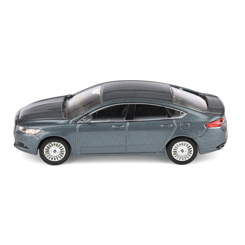 1/64 2013 Ford Fusion SE, Gray, Rick's Auto Sales, LP Diecast Exclusive